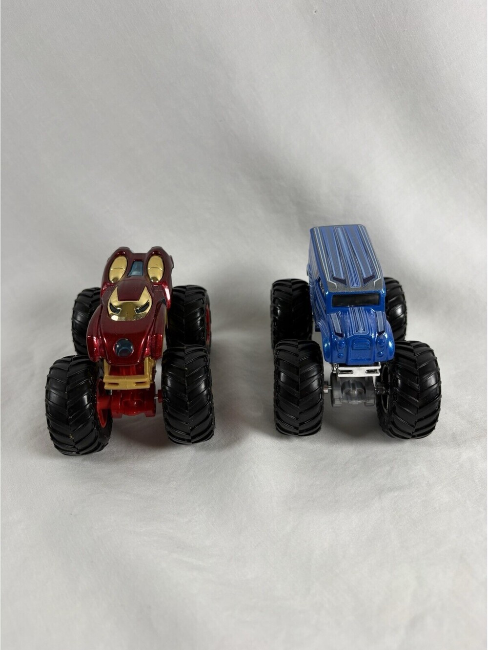 Hot Wheels Monster Milk Truck Dairy Delivery 48/75 Paint Crush Iron Man Marvel